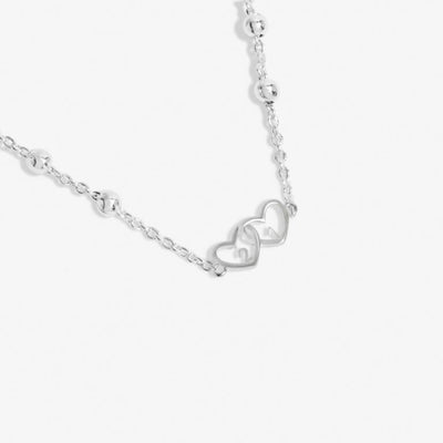 Joma Jewellery - Forever Yours - Happy 21st Birthday - Interlinked Heart Necklace