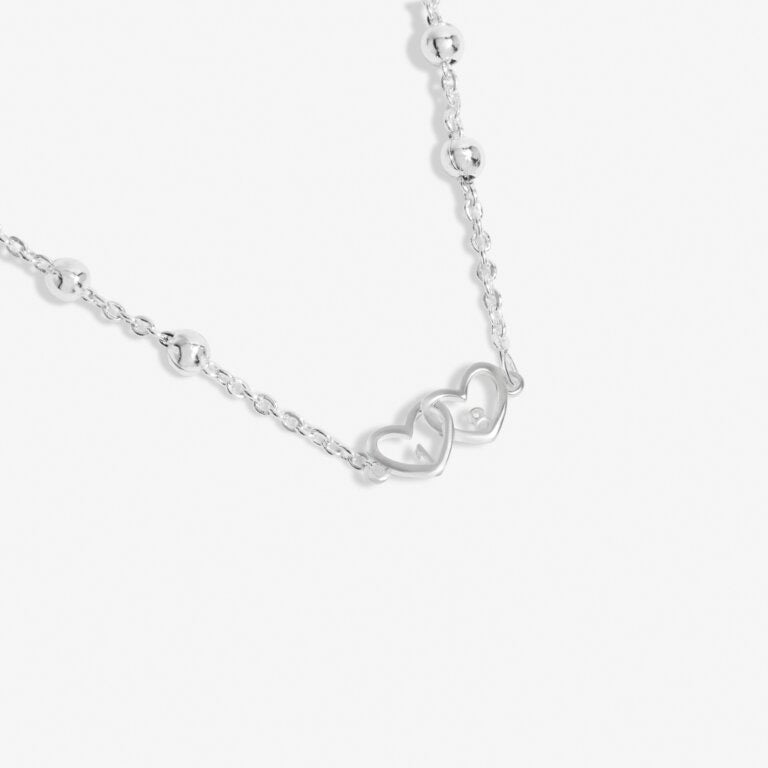 Joma Jewellery - Forever Yours - Happy 18th Birthday - Interlinked Heart Necklace