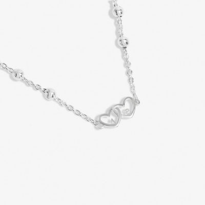 Joma Jewellery - Forever Yours - Happy 18th Birthday - Interlinked Heart Necklace