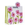 Mauve Flower - Lovely You - Medium Portrait Gift Bag - Belly Button