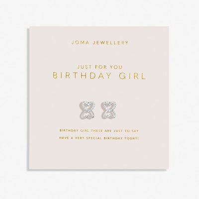 Joma Jewellery - Forever Yours - Just for You Birthday Girl Heart Earrings