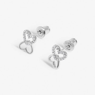 Joma Jewellery - Forever Yours - Just for You Birthday Girl Heart Earrings