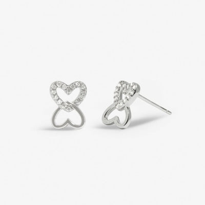 Joma Jewellery - Forever Yours - Just for You Birthday Girl Heart Earrings