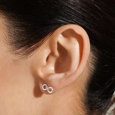 Joma Jewellery - Forever Yours - Forever Friendship Infinity Stud Earrings