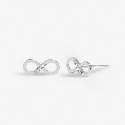 Joma Jewellery - Forever Yours - Forever Friendship Infinity Stud Earrings