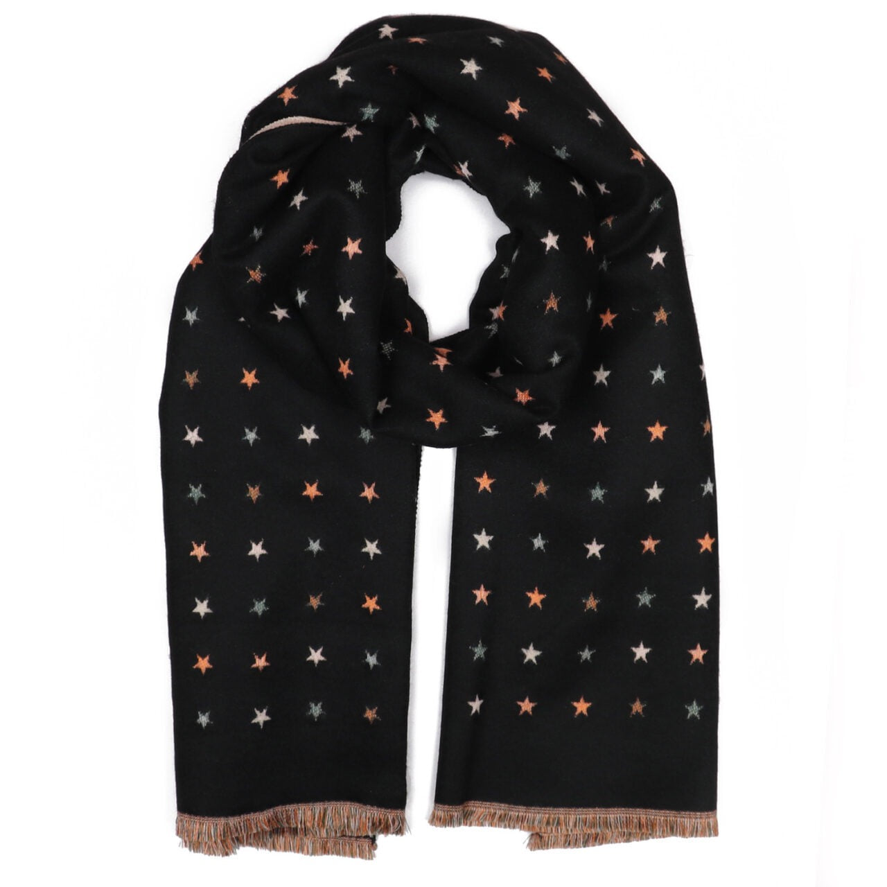 Zelly Mini Stars Print Luxe Cosy Scarf