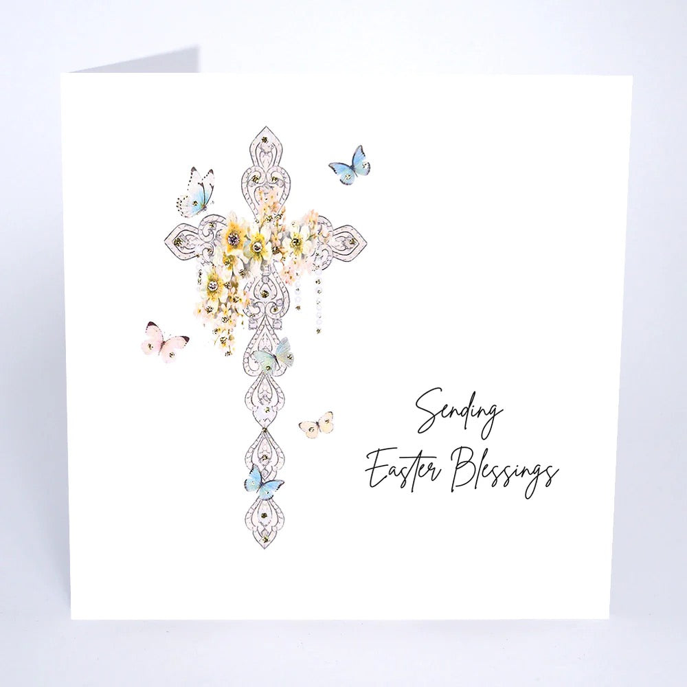 Five Dollar Shake - Cross Easter Blessings Card