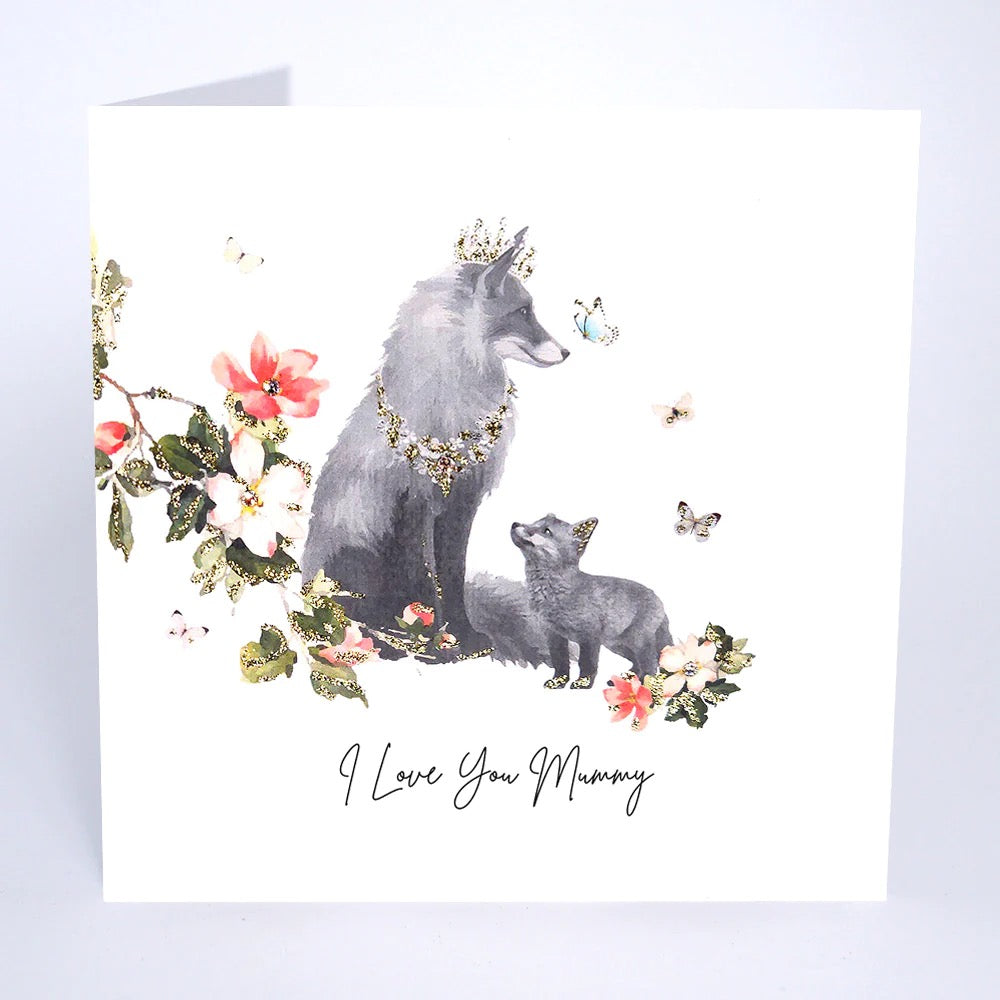 Five Dollar Shake - I Love You Mummy Fox Card