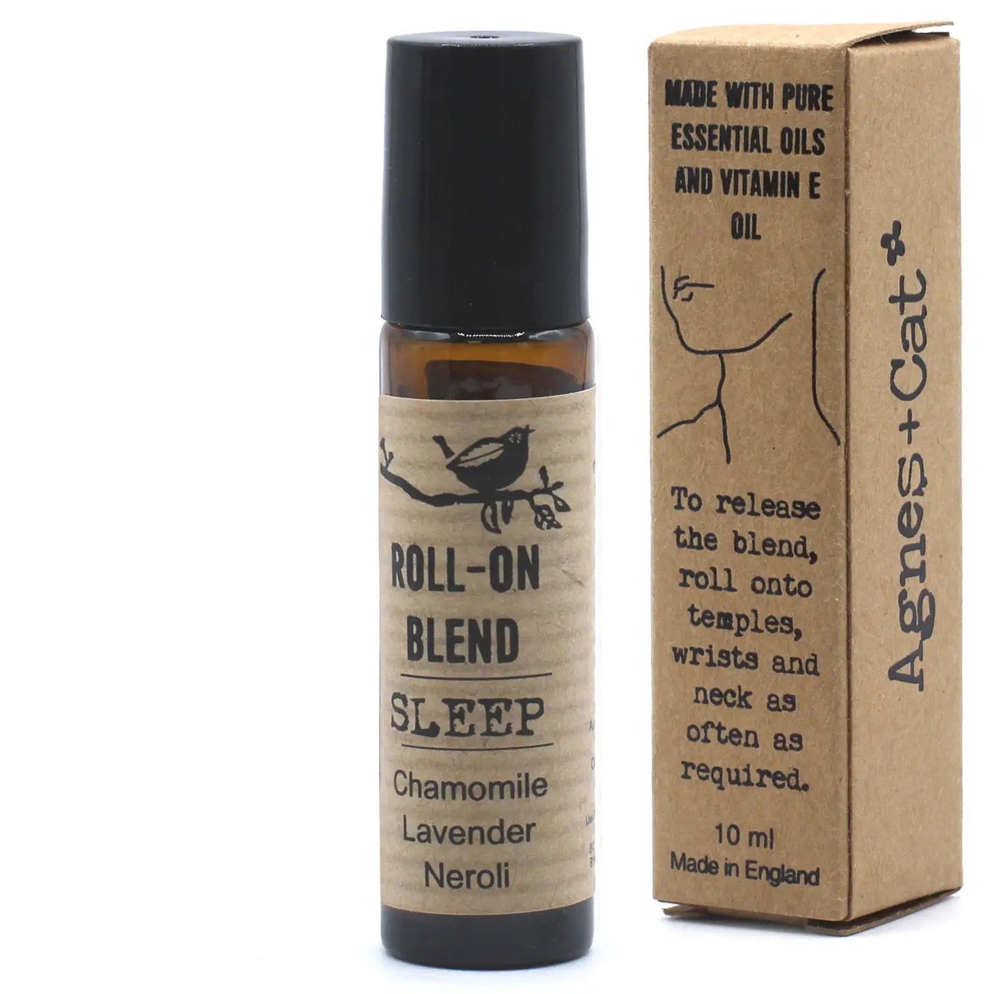 Agnes+Cat - Sleep - Roll On Essential Oils Blend - Chamomile, Lavender  &amp; Neroli