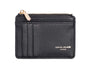 David Jones (DJ0090-1) Small Zip Coin Purse & Card Holder - Black