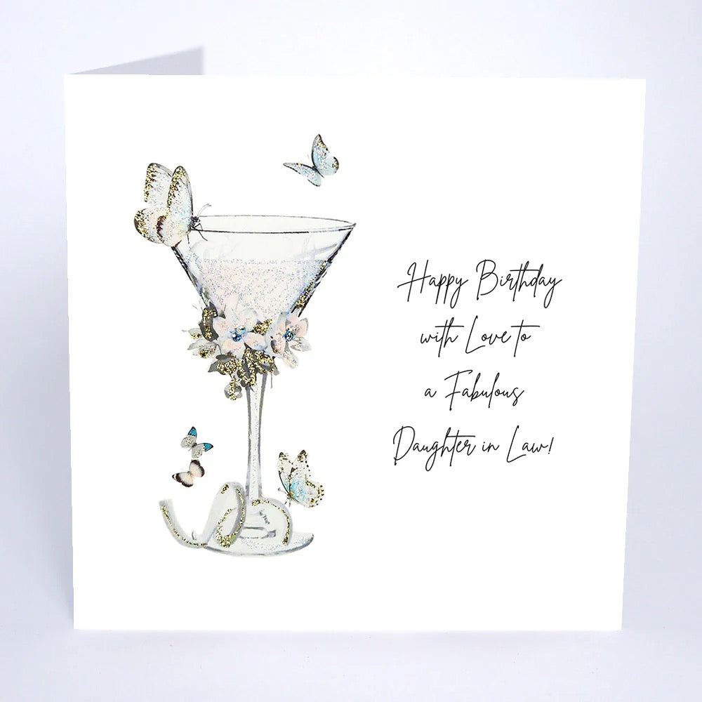 Five Dollar Shake - Fabulous Daughter-in-Law Cocktail Birthday Card