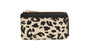 Alice Wheeler - Light Leopard Bath Coin & Card Purse - Black