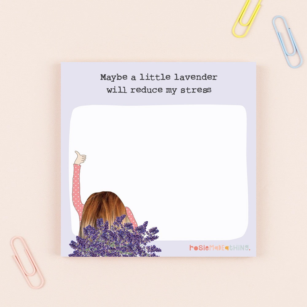 Rosie Made A Thing Mini Jots Notepad - Lavender