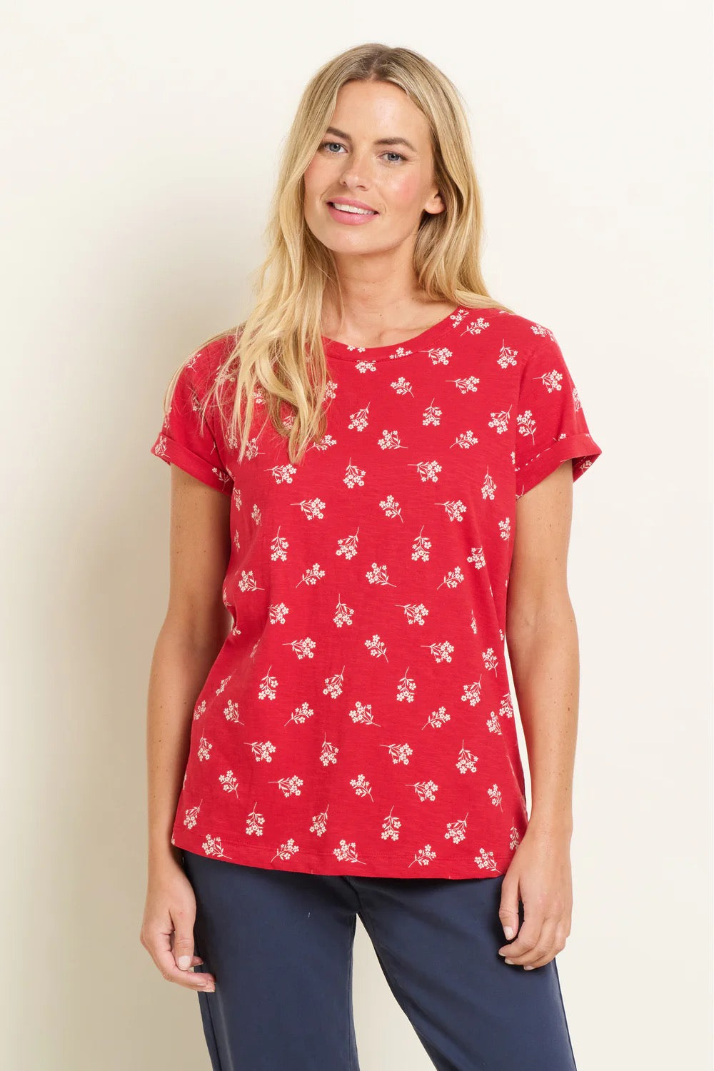 Brakeburn Women's Marnie T-Shirt - Red