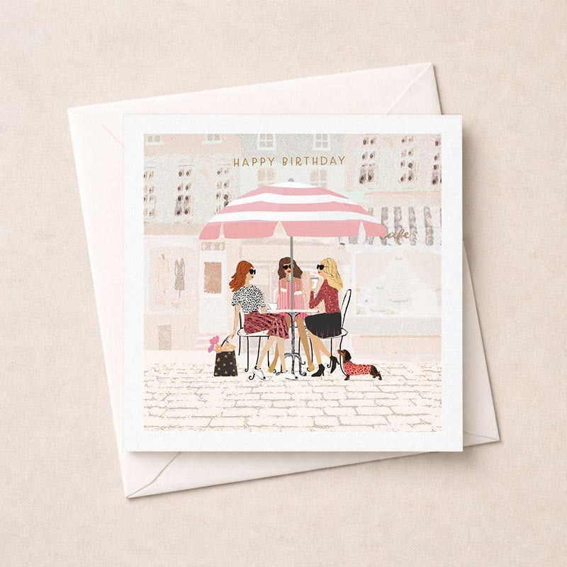 Happy Birthday - Ladies Coffee &amp; Catch Up - Card - Hammond Gower