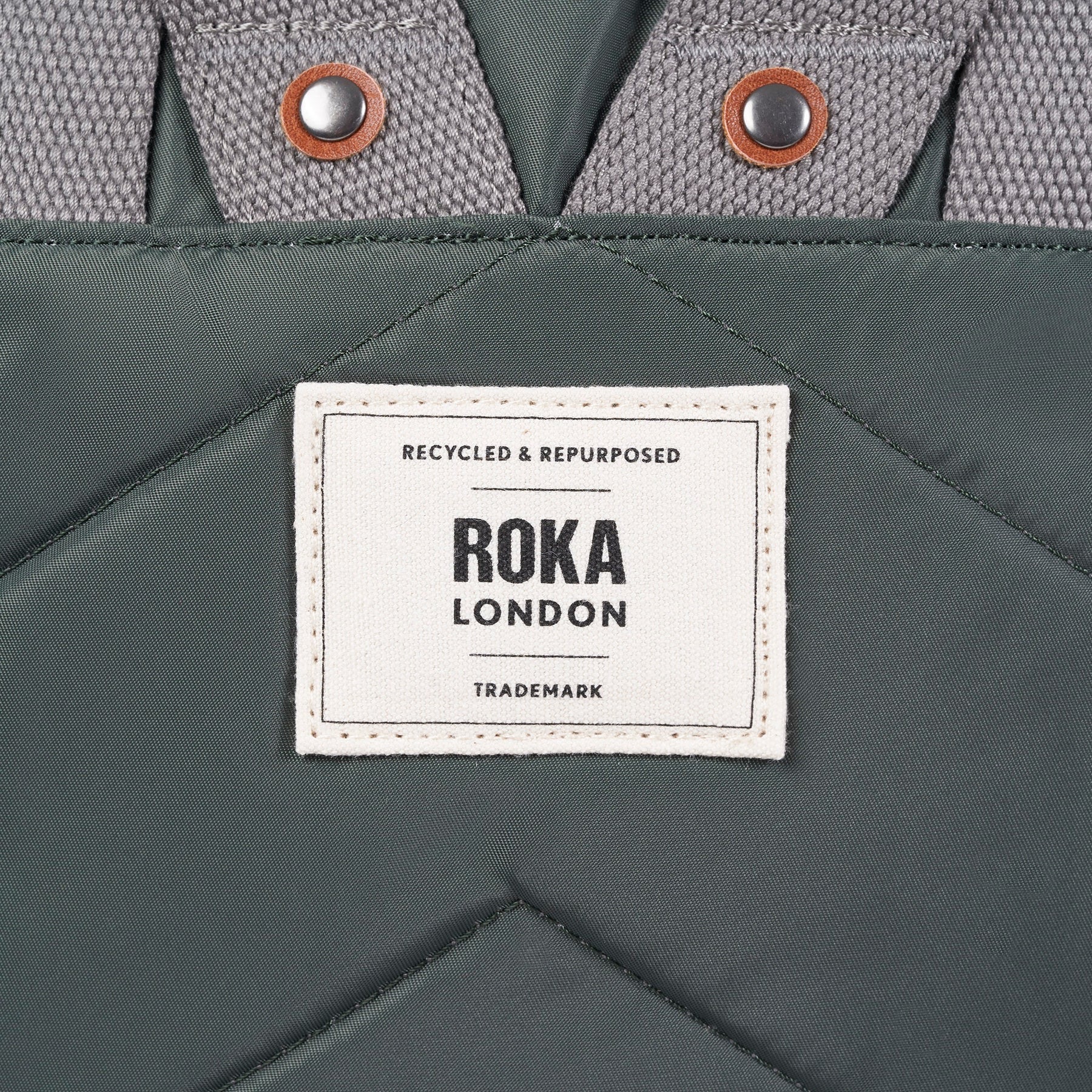 Roka Canfield B Backpack - MEDIUM - Recycled Nylon - Thyme
