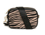 Alice Wheeler Dark Zebra Pimlico Crossbody Handbag - Black