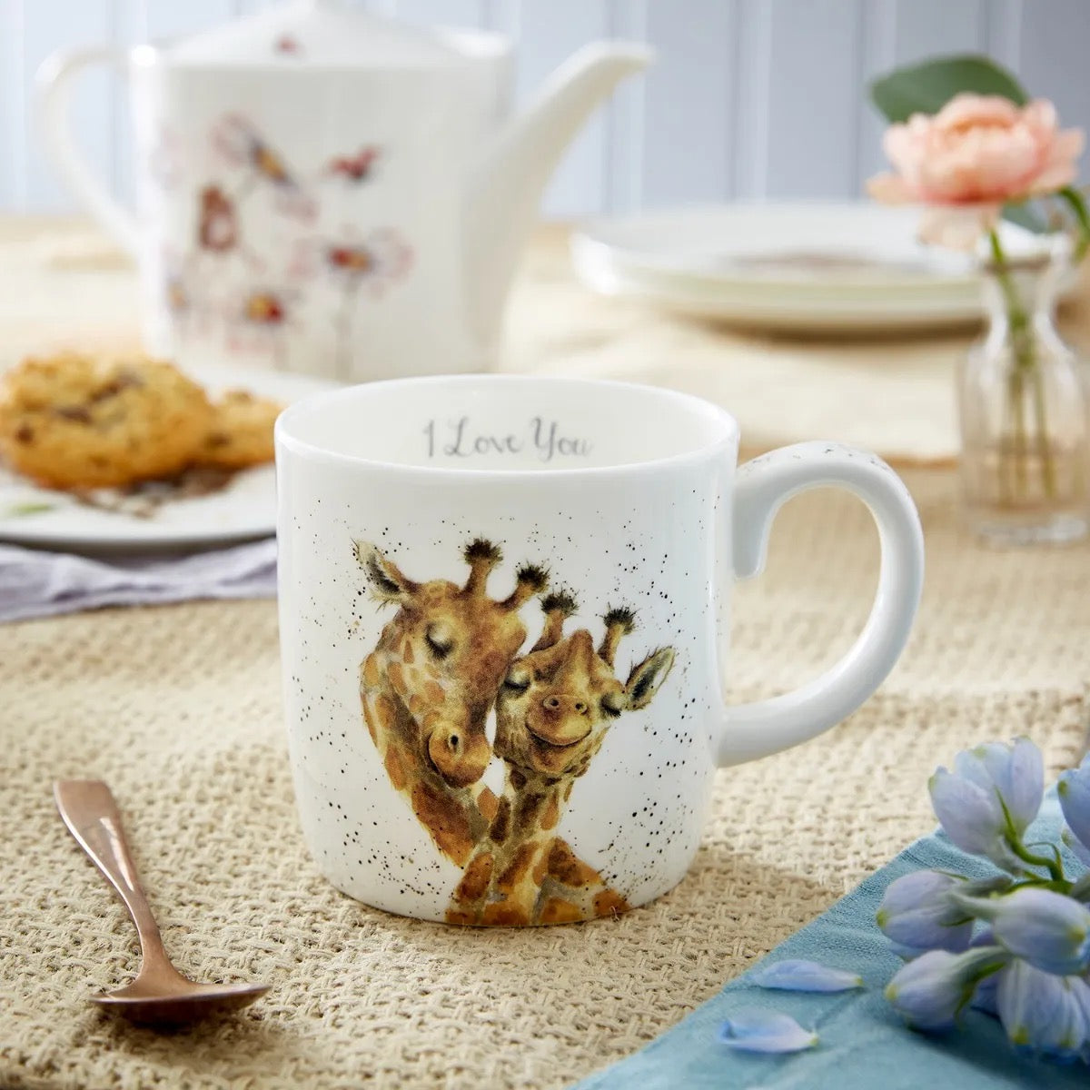 Wrendale I Love You Giraffe Large Mug