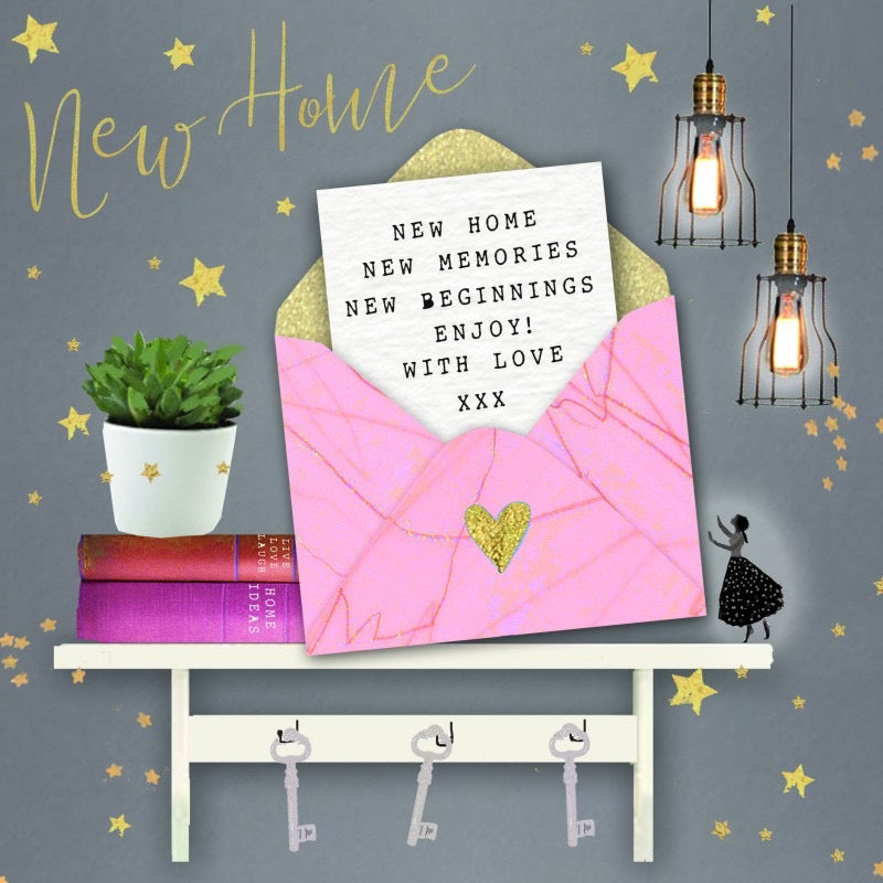 New Home - Interiors, Envelope &amp; Letter - Card - Hammond Gower