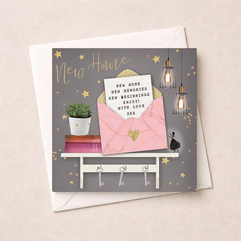 New Home - Interiors, Envelope &amp; Letter - Card - Hammond Gower