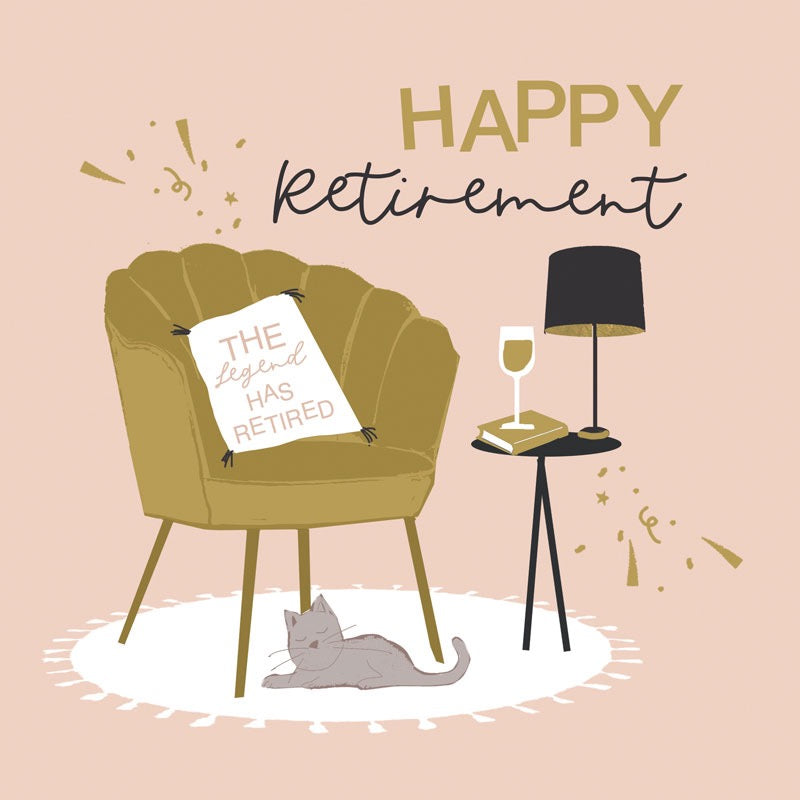 Happy Retirement- The Legend Has Retired - Card - Hammond Gower