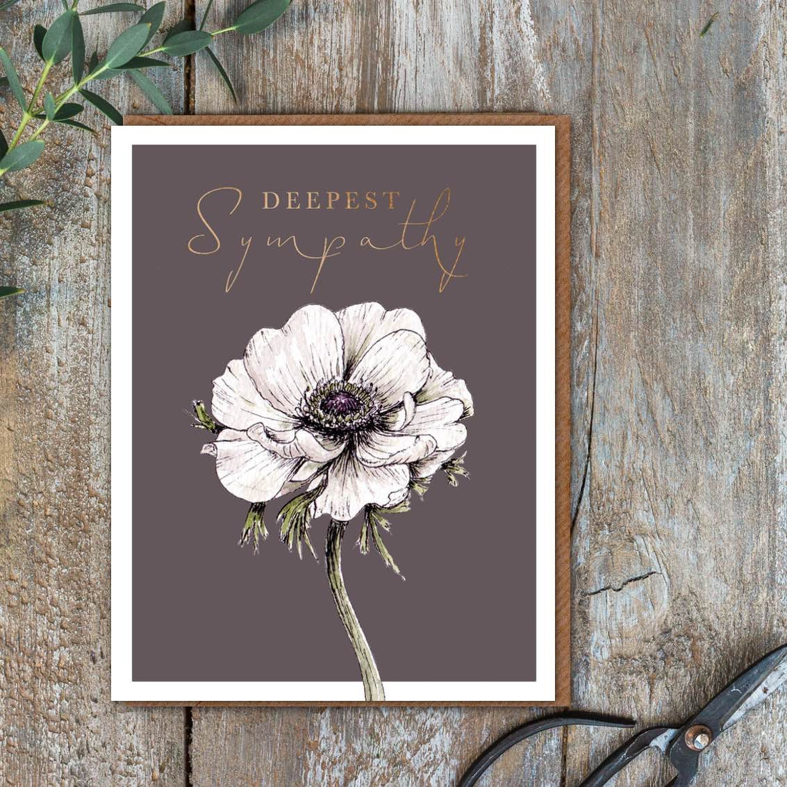 Toasted Crumpet - Deepest Sympathy Card