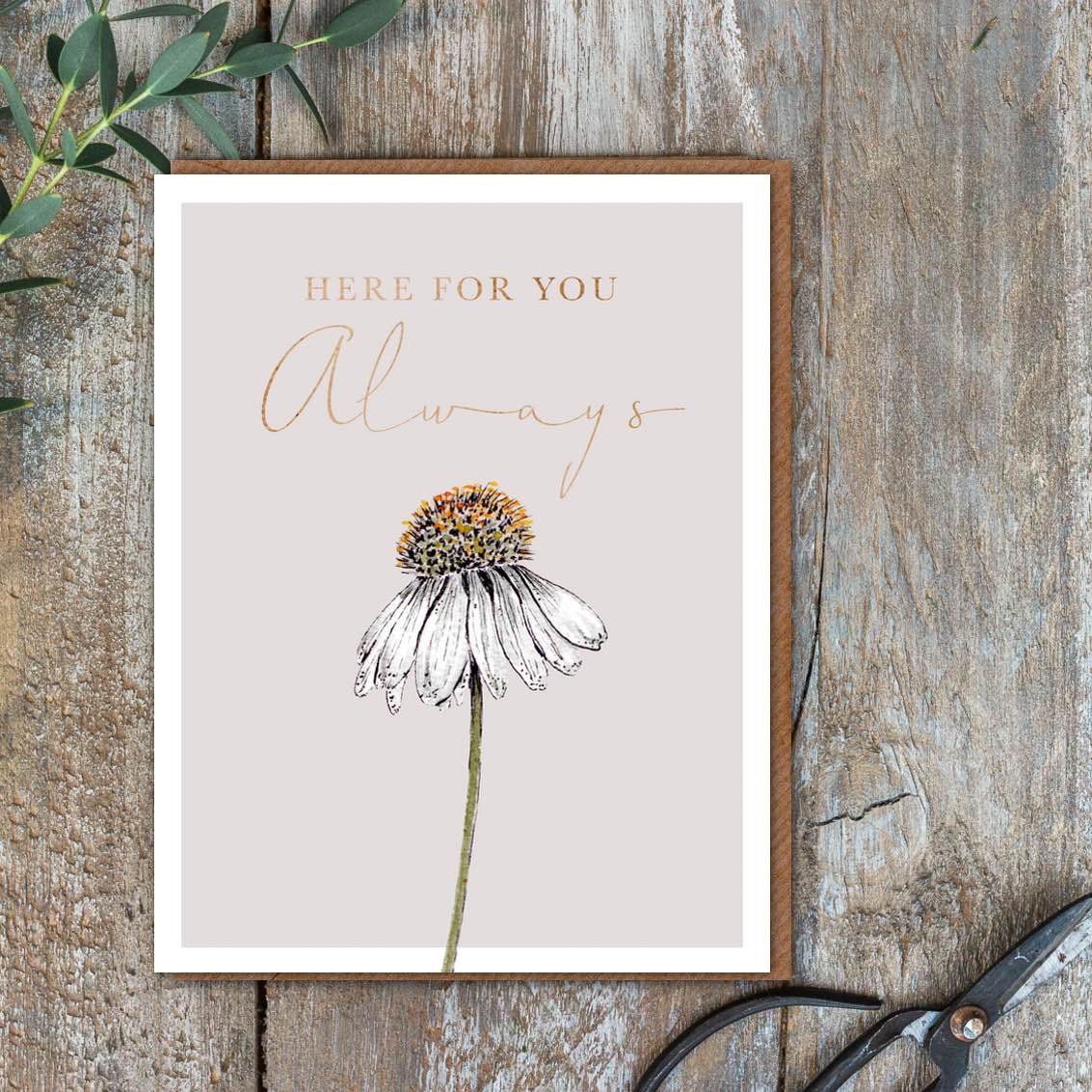 Toasted Crumpet - Always Here For You Card