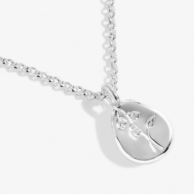 Joma Jewellery - 'A Little May Lily of the Valley' Birthflower Necklace