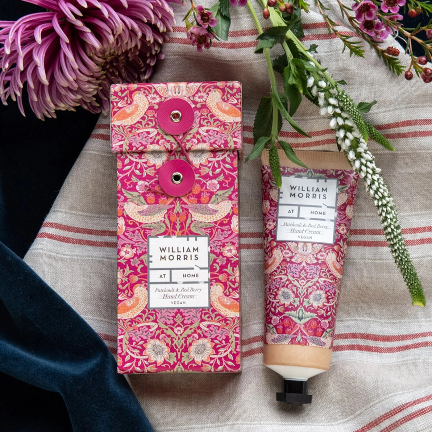 William Morris at Home Patchouli & Red Berry Boxed Hand Cream -100ml