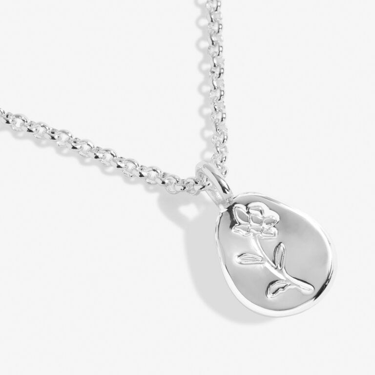 Joma Jewellery - 'A Little March Daffodil' Birthflower Necklace