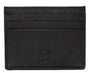 Mala Leather - Origin Plain Leather Slim Card Holder with Zip Pocket (636 5) - Black