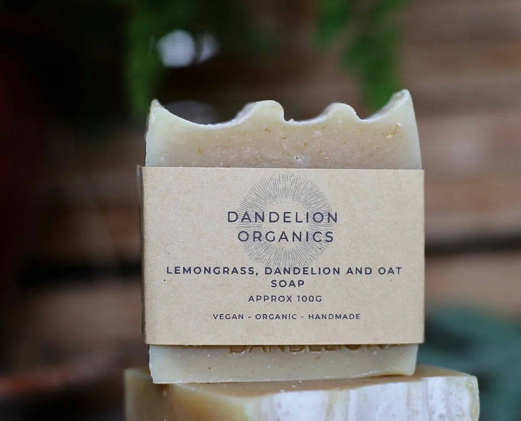 Dandelion Organics -Organics Soap - Lemongrass, Dandelion & Oat Soap