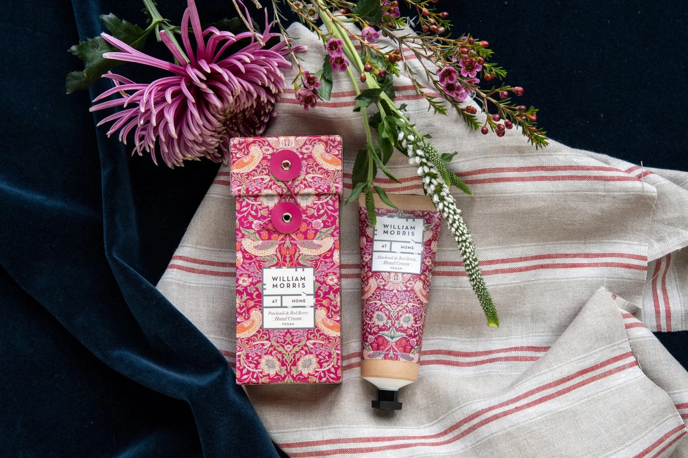 William Morris at Home Patchouli & Red Berry Boxed Hand Cream -100ml