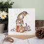 'Hide & Squeak' Cat & Mouse Blank Card - Wrendale Designs