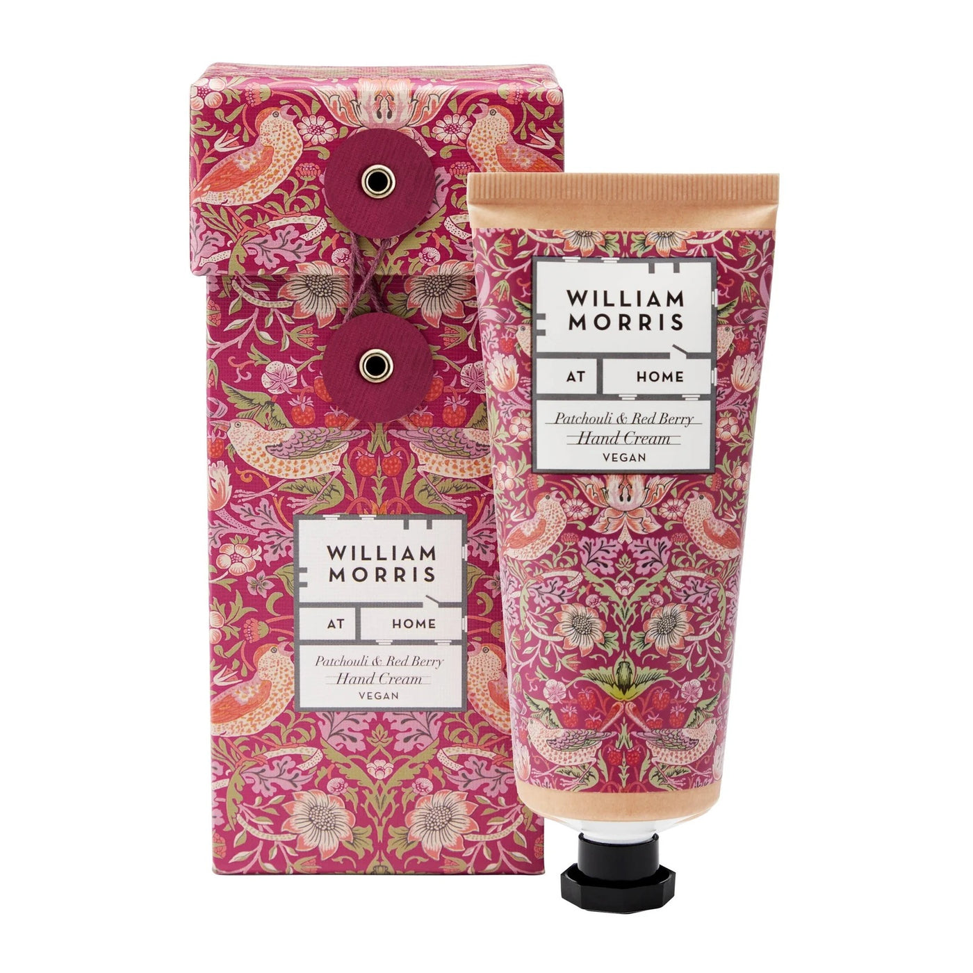 William Morris at Home Patchouli & Red Berry Boxed Hand Cream -100ml