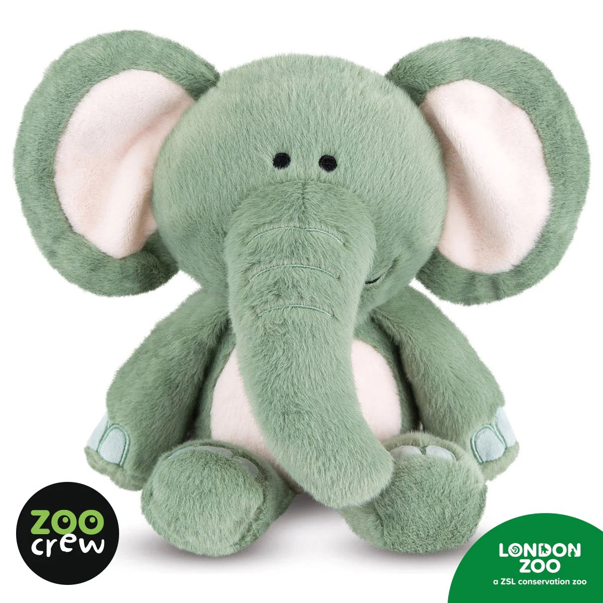 Echo the Grey Elephant - Large Plush Toy - Make Believe Ideas