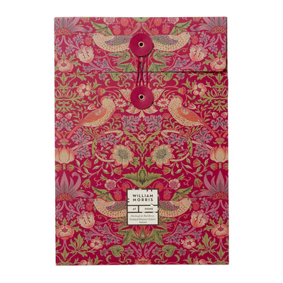 William Morris at Home Patchouli & Red Berry Drawer Liners - (Pack of 5 Sheets)