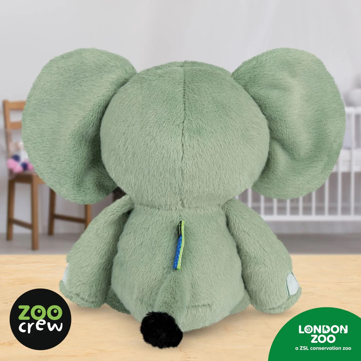 Echo the Grey Elephant - Large Plush Toy - Make Believe Ideas