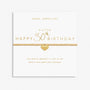 Joma Jewellery  - A little Happy 30th Birthday Bracelet - Gold