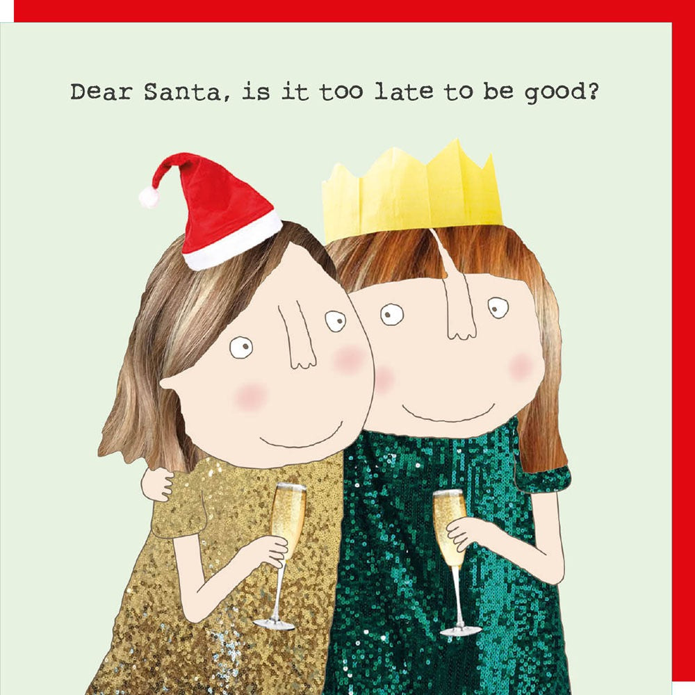 Rosie Made A Thing - Dear Santa - Blank Christmas Card