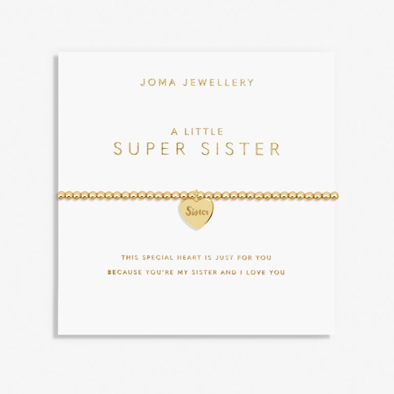 Joma Jewellery  - A little Super Sister Bracelet - Gold