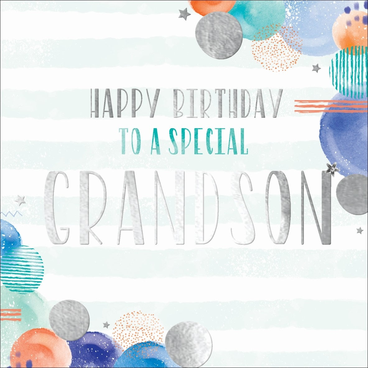 Happy Birthday To a Special Grandson Card