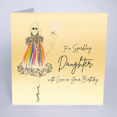 Five Dollar Shake -Sparkling Daughter Birthday Card