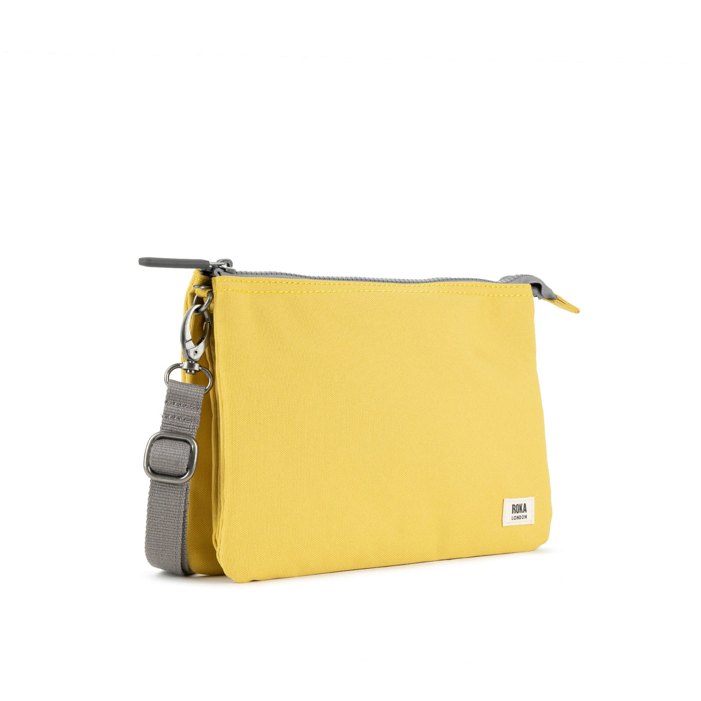 Roka Carnaby XL Crossbody-Recycled Canvas - Bamboo