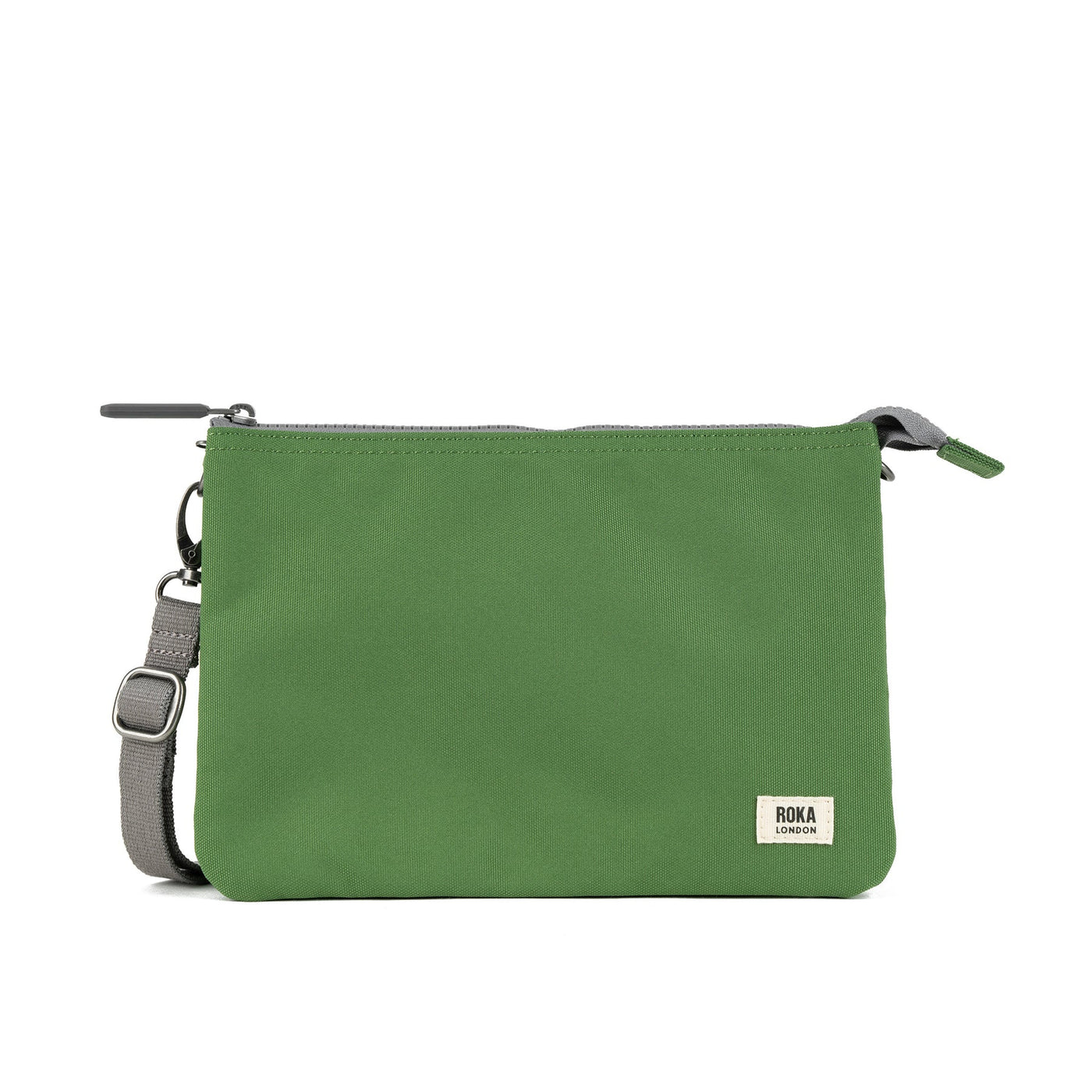 Roka Carnaby XL Crossbody-Recycled Canvas - Foliage Green