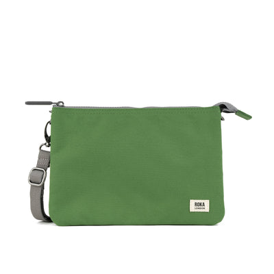 Roka Carnaby XL Crossbody-Recycled Canvas - Foliage Green