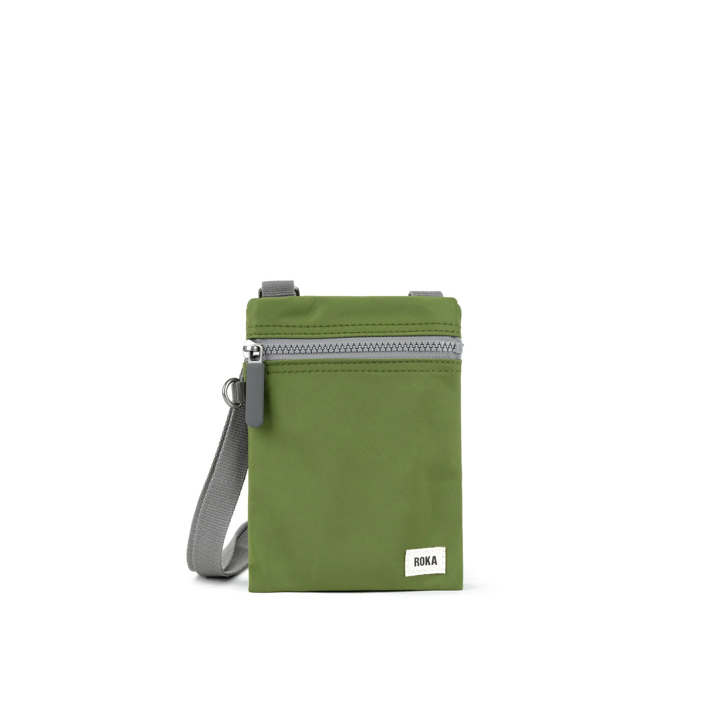 Roka Chelsea Crossbody Bag -Limited Edition Sustainable Nylon - Avocado Green