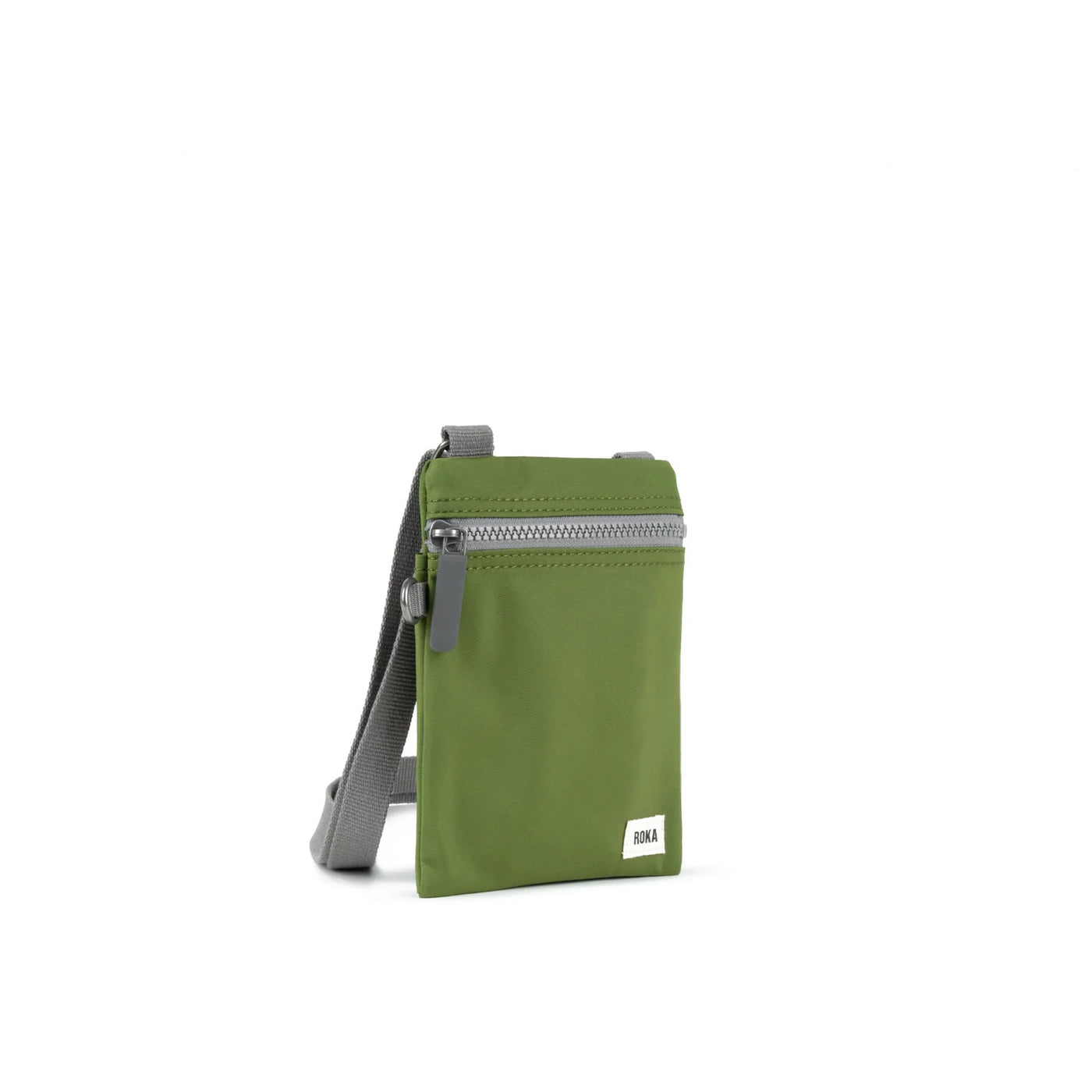 Roka Chelsea Crossbody Bag -Limited Edition Sustainable Nylon - Avocado Green