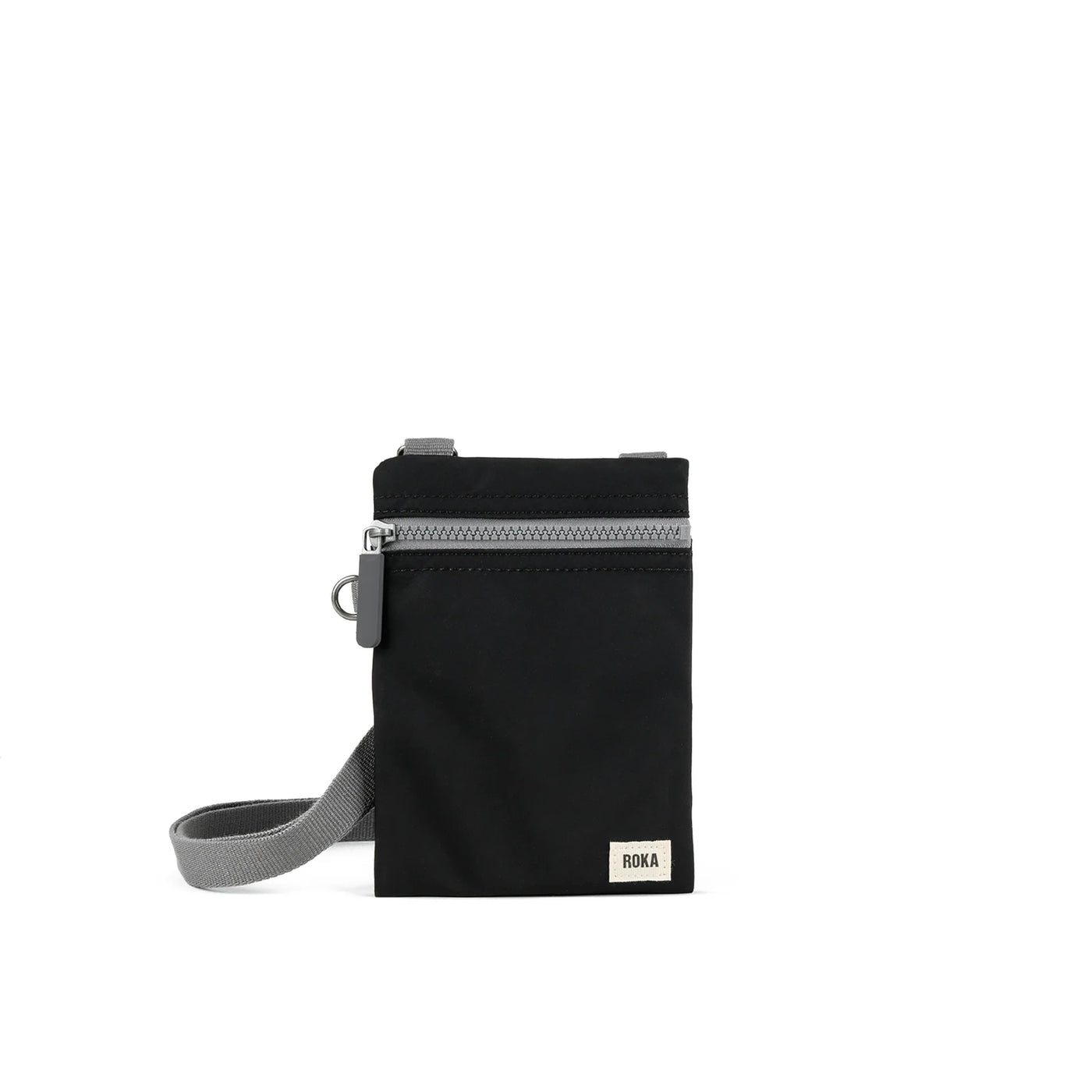 Roka Chelsea Crossbody Bag -Limited Edition Sustainable Nylon - Black