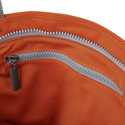 ROKA Trafalgar Shoulder Bag -Sustainable Nylon - Burnt Orange